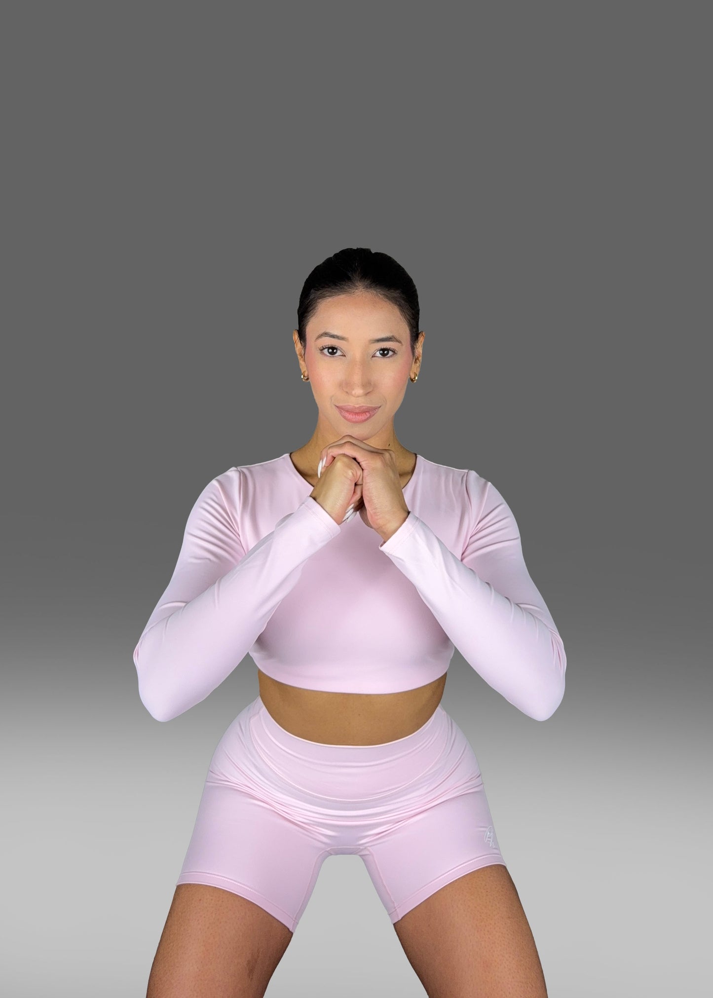 Long Sleeve Top & Shorts Set