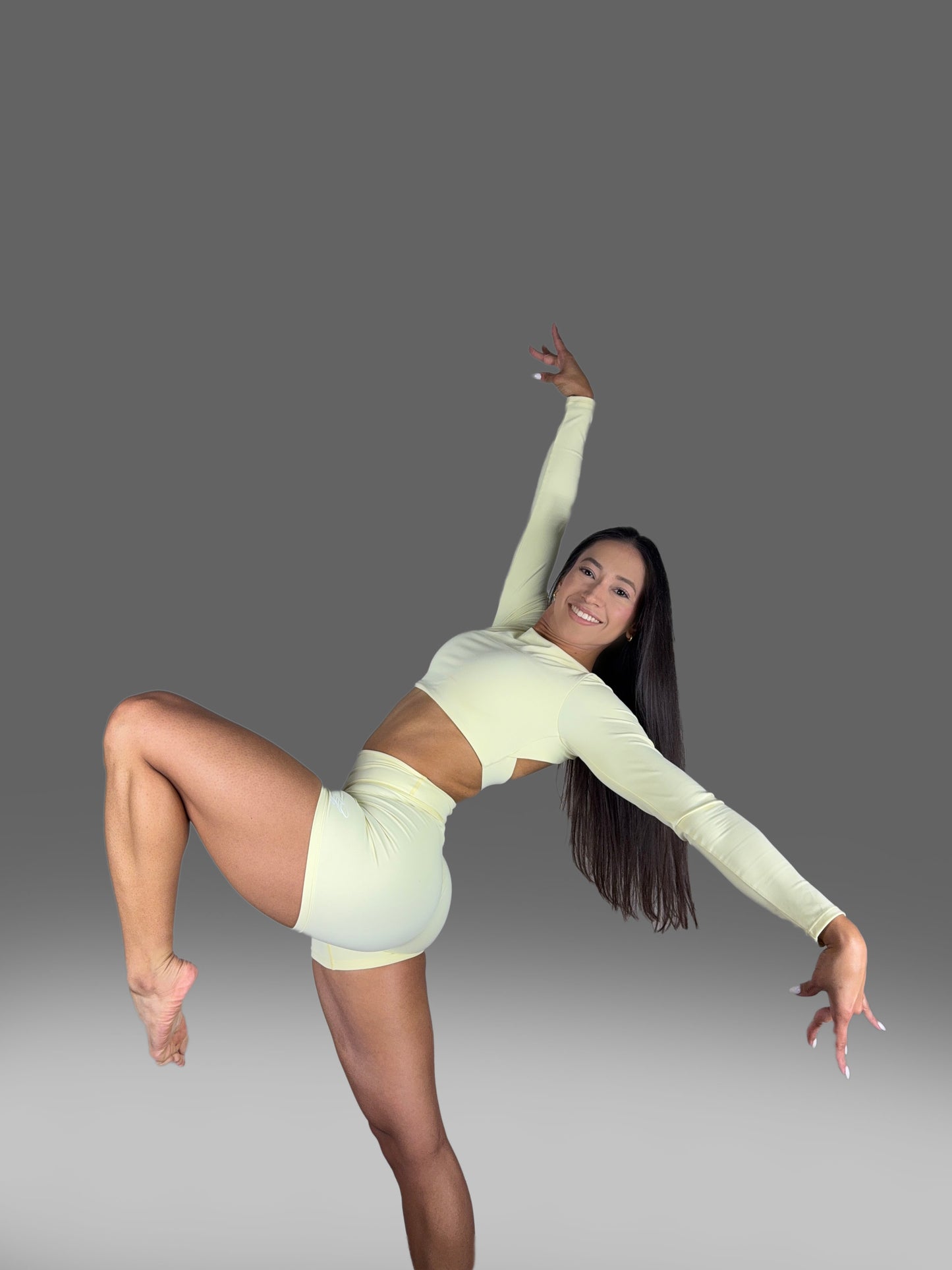 Long Sleeve Top & Shorts Set