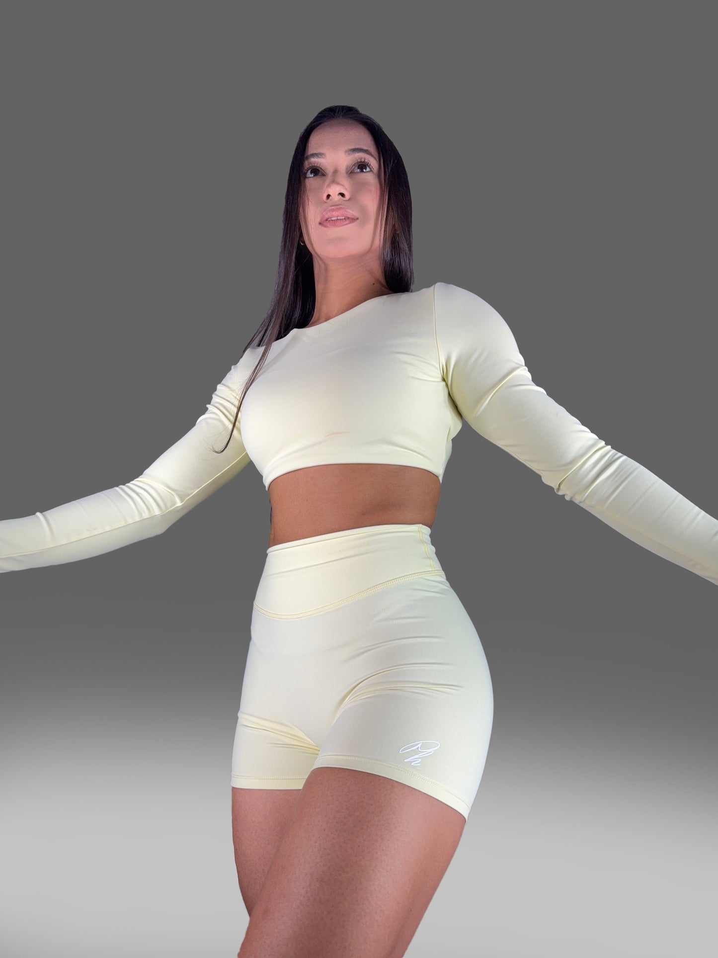 Long Sleeve Top & Shorts Set