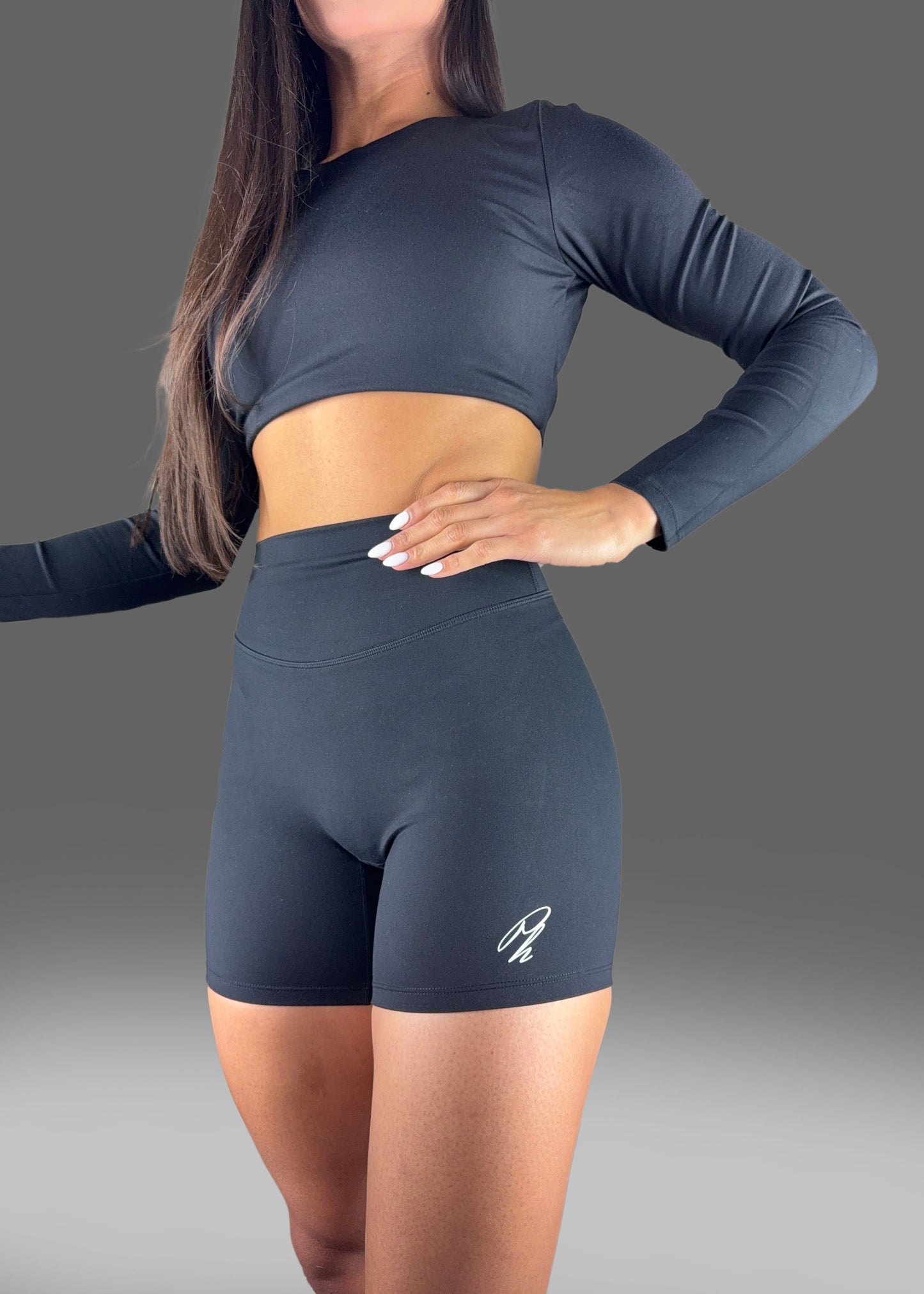 Long Sleeve Top & Shorts Set