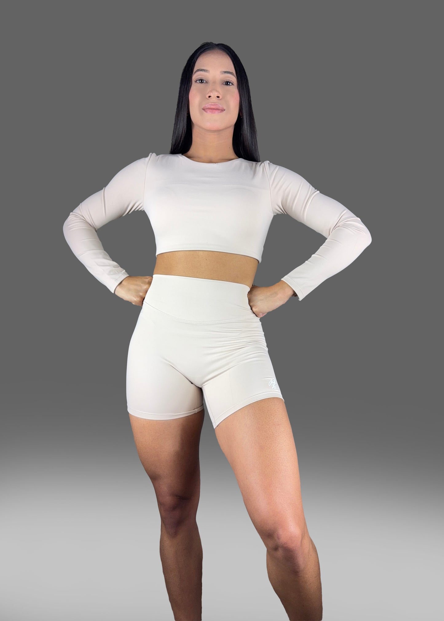 Long Sleeve Top & Shorts Set