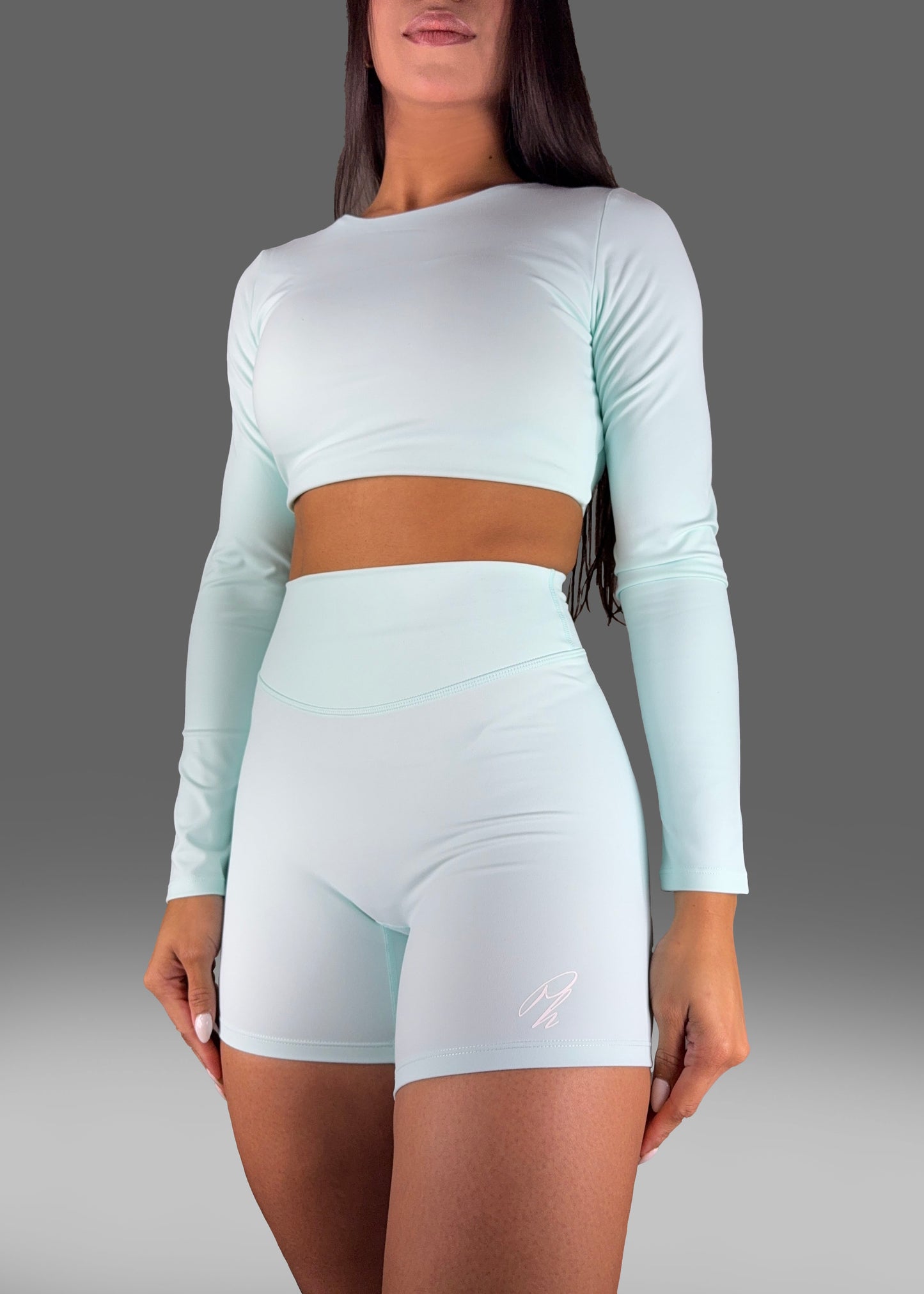 Long Sleeve Top & Shorts Set