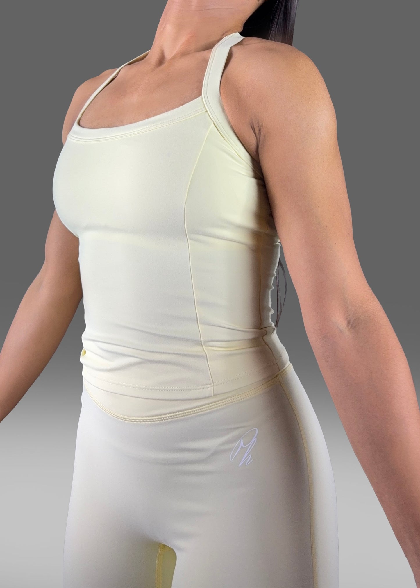 Strapless Top and Wide Leg Pants Set