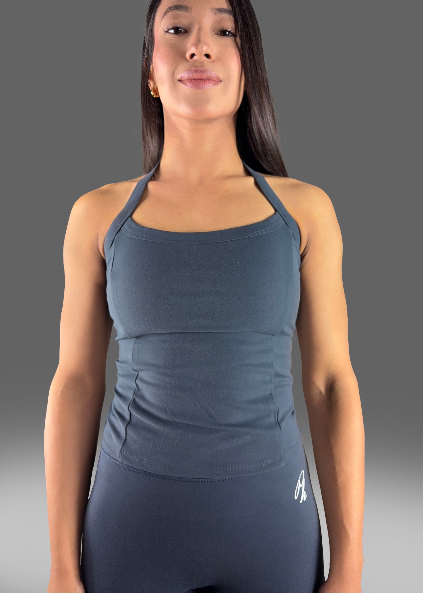 Strapless Top and Wide Leg Pants Set