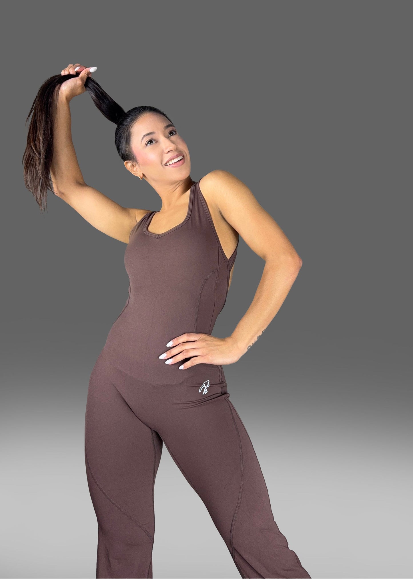 Open-Back Full-Length Sport Unitard
