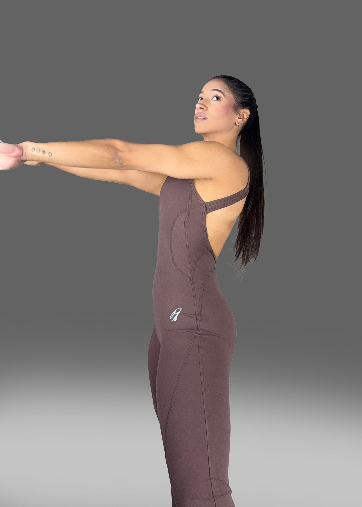 Open-Back Full-Length Sport Unitard