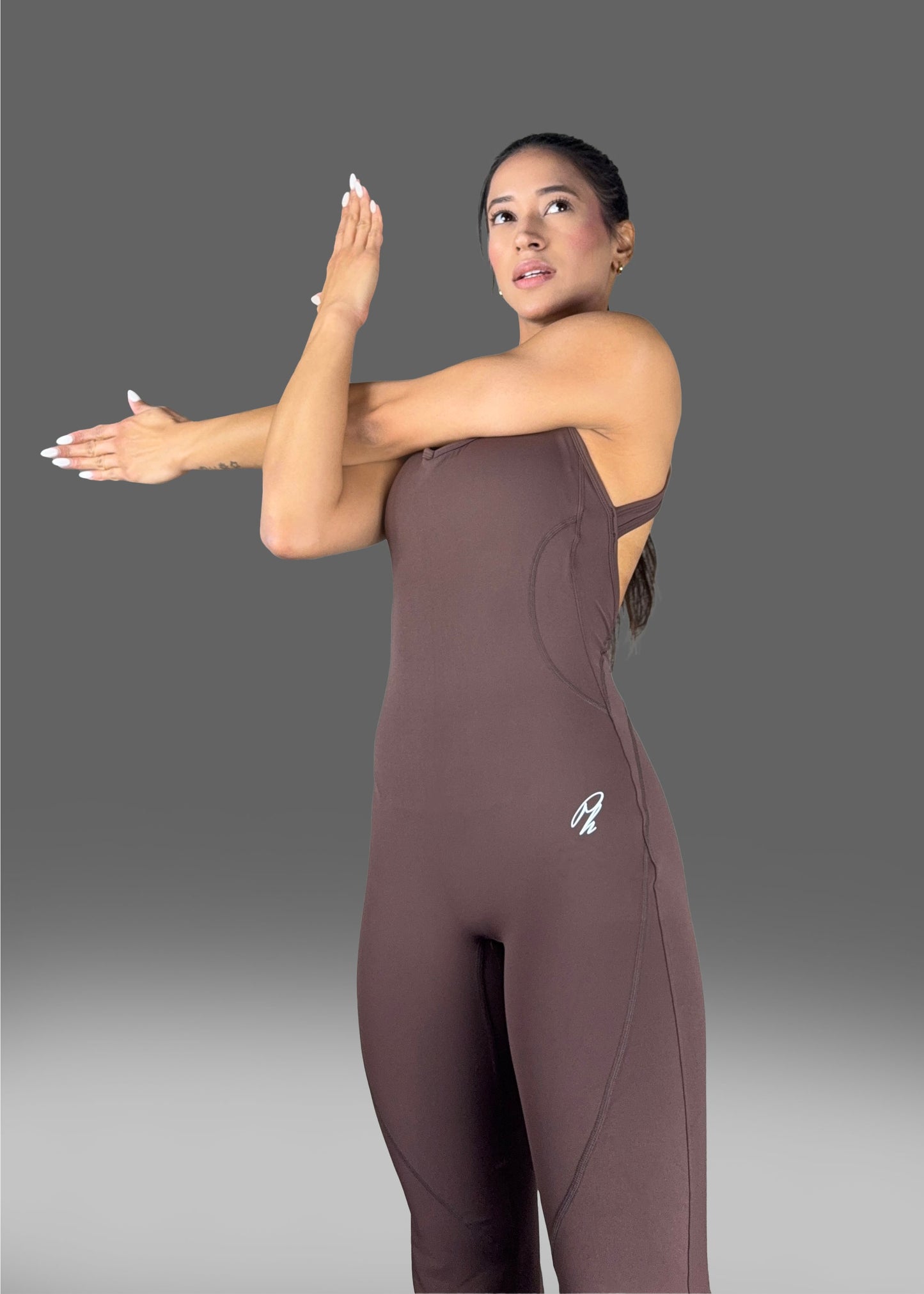 Open-Back Full-Length Sport Unitard