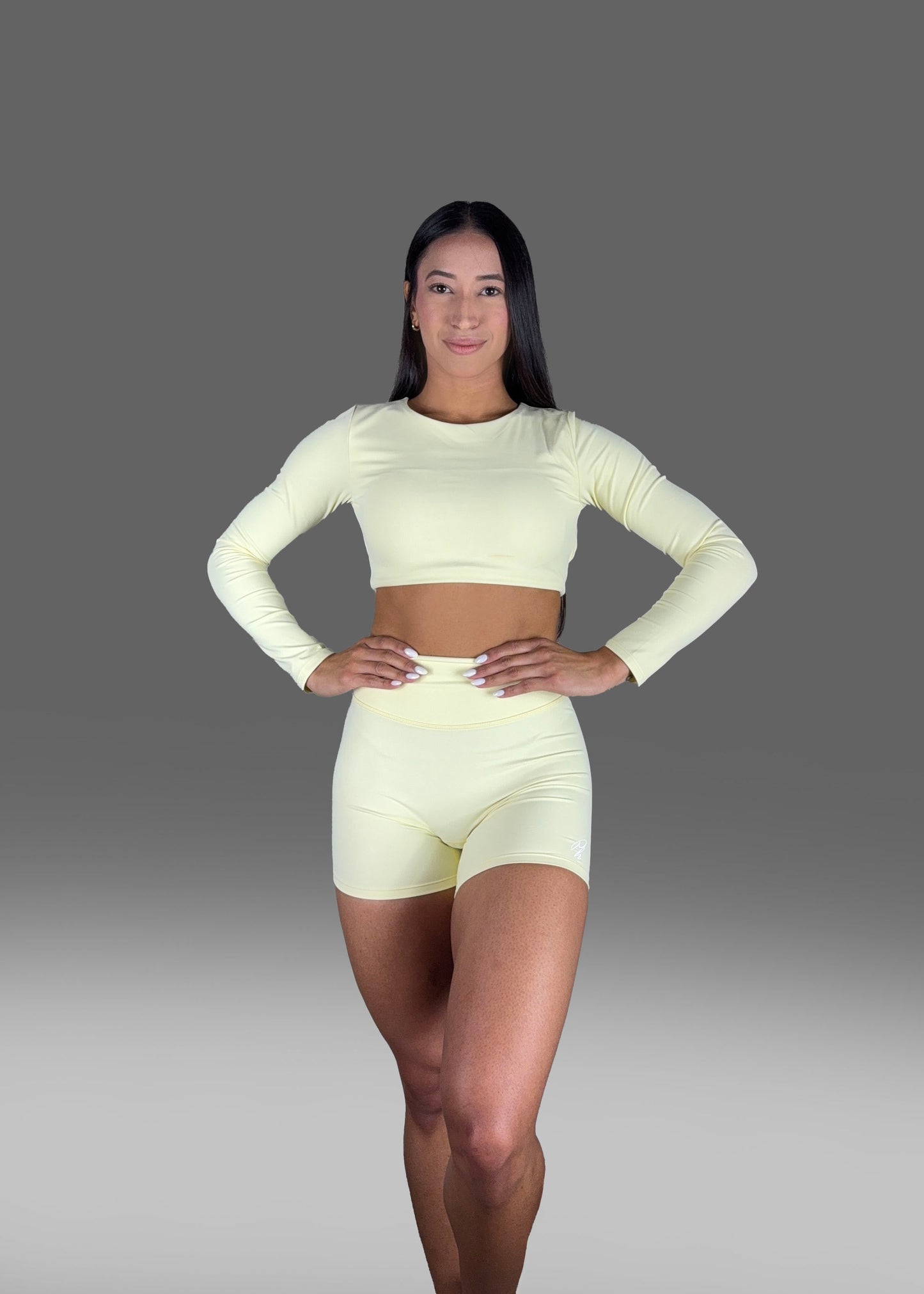 Long Sleeve Top & Shorts Set