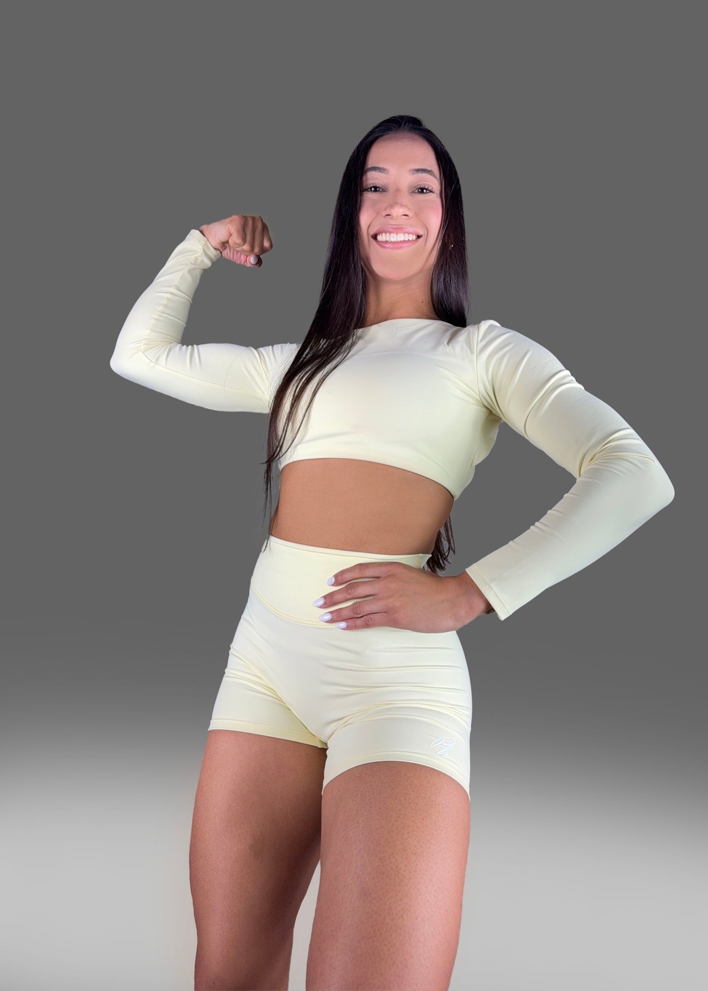 Long Sleeve Top & Shorts Set