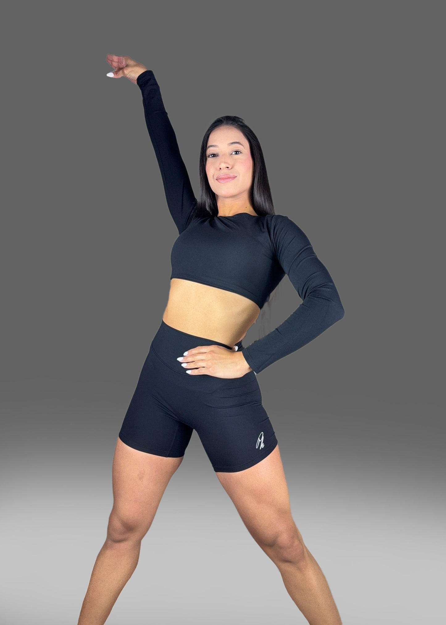 Long Sleeve Top & Shorts Set